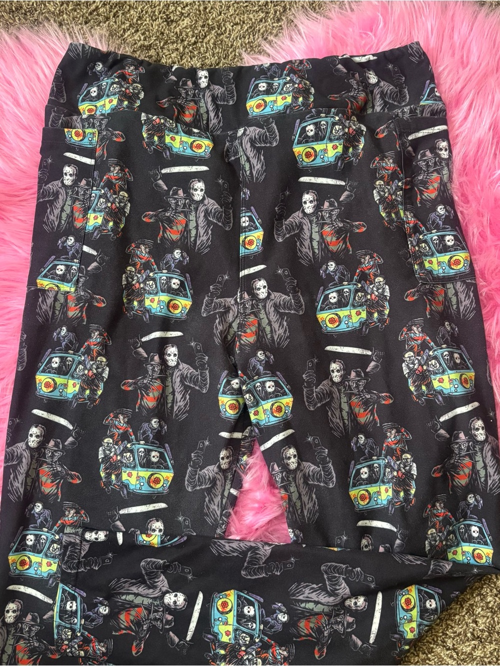 Amelia Rose TC Horror Slasher Halloween Pocket Leggings